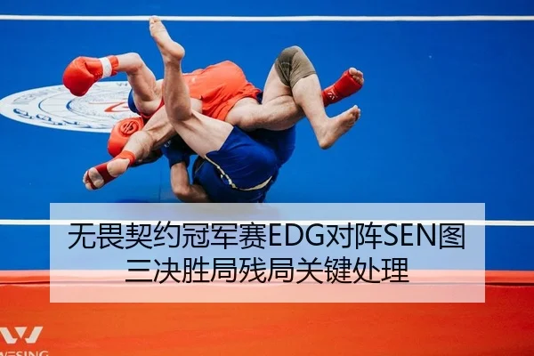 无畏契约冠军赛EDG对阵SEN图三决胜局残局关键处理